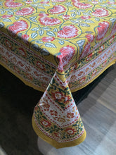 Load image into Gallery viewer, KAMAL YELLOW Table Cover

